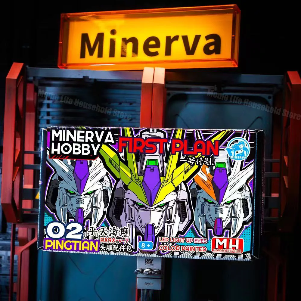 Nuovo Minerva hobby 1/100 MG RX-93-ν2 Hi-ν Testa intaglio Kit Modello di Montaggio Anime Action Figure Robot Modello di Plastica Regali Giocattoli