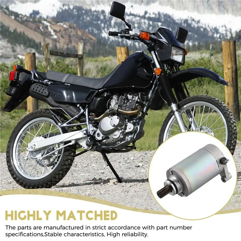 

Simple Motorcycle Starter Electrical Starter Motor For DR200SE DR200 DR200S DF125 31100-05501 31100-05300 31100-05320