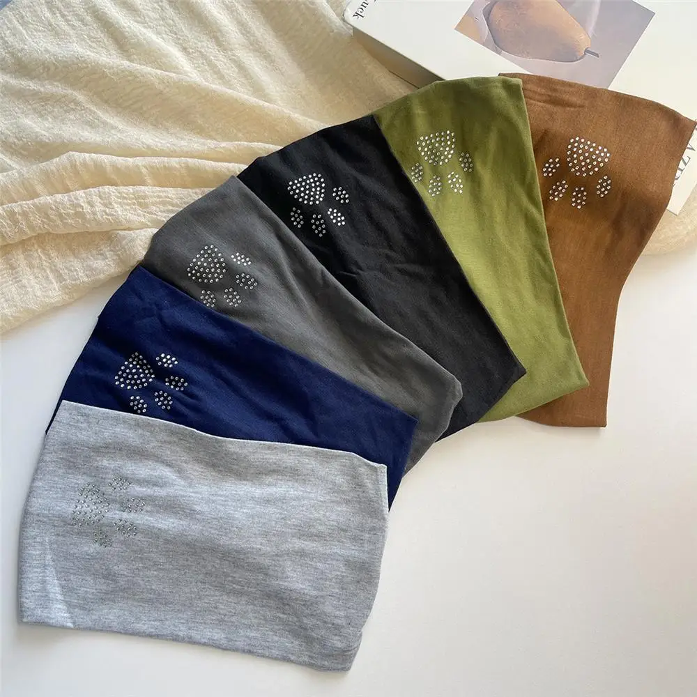 أزياء واسعة حجر الراين عقال بسط مزين مطاطا هيرباند تنوعا العصرية Y2K إكسسوارات الشعر للنساء