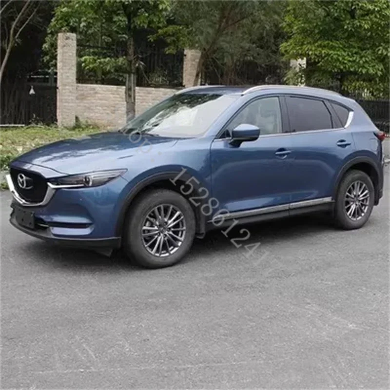 For Mazda CX-5 CX5 2017 2018 2019 2020~2024 Stainless Steel body side moldings side door decoration Car Accessories