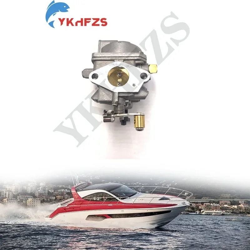 6BV-14301-11 Carburetor For Yamaha 4HP 5HP 4 stroke Latest Model  Outboard Engines Powertec Boat Motor 6BV-14301 6BV-14301-10