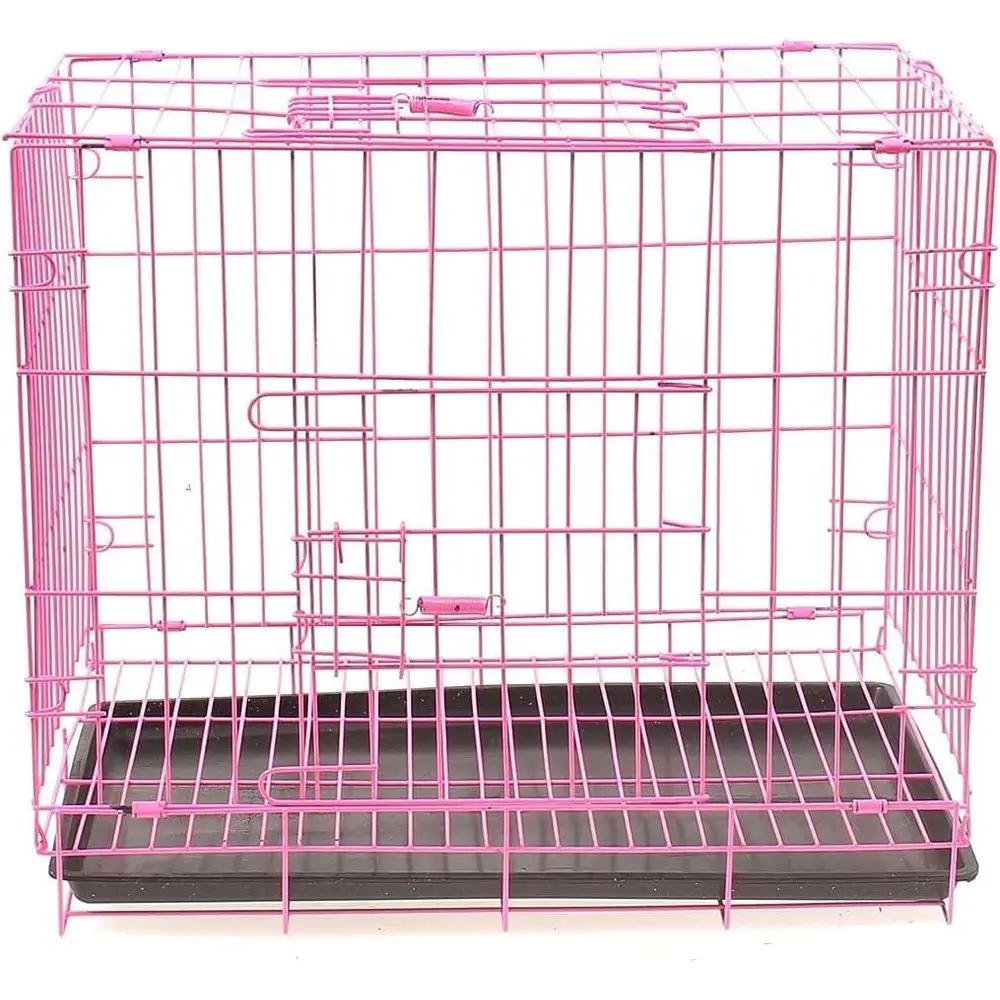 

Pet Enclosure: Foldable Dog Crate & Cat House - Playpen for Cats & Dogs