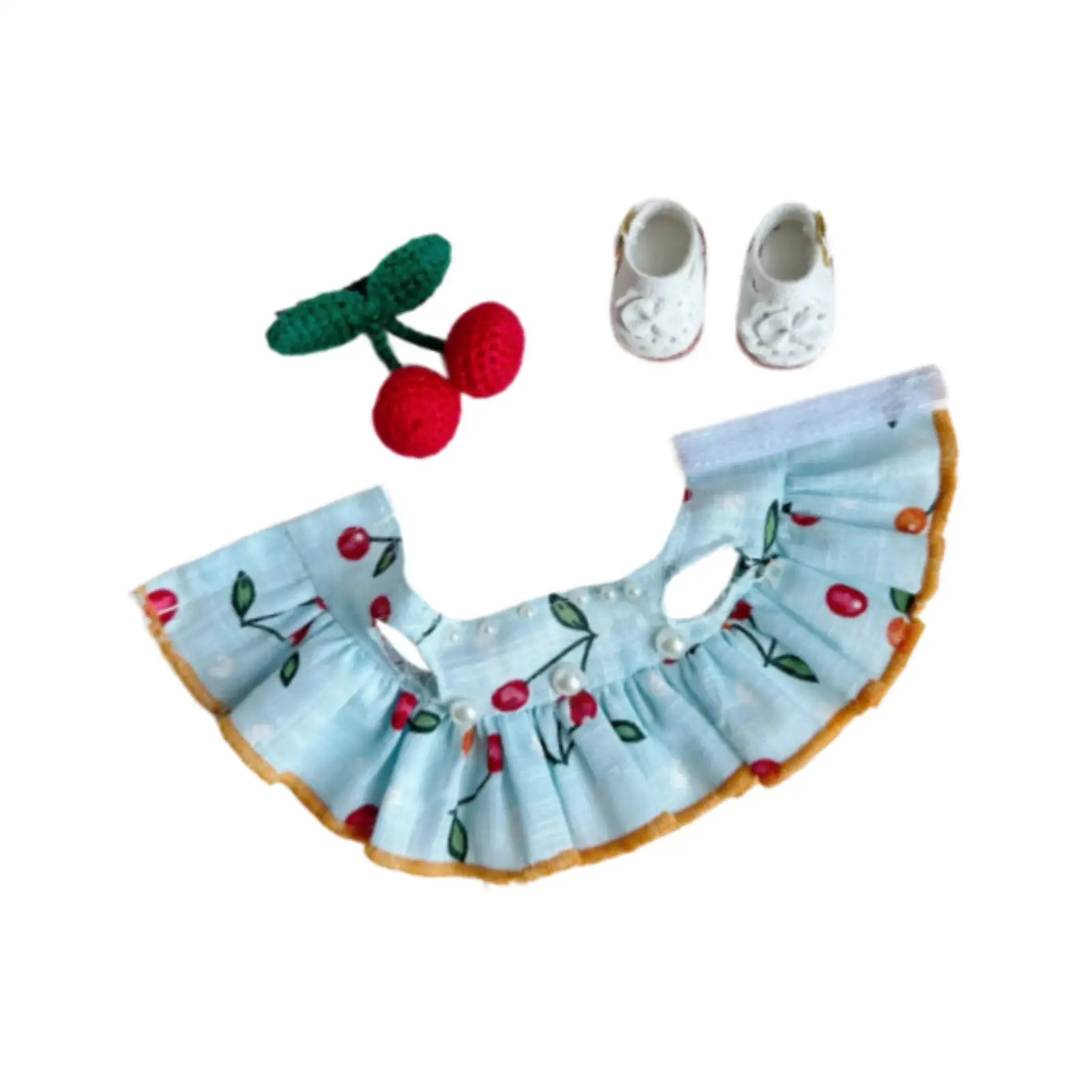 

Набор для создания плюшевых кукол: платья, обувь и аксессуары для волос. Сделай свою собственную куклу. Наряд для куклы 6,69 дюйма.