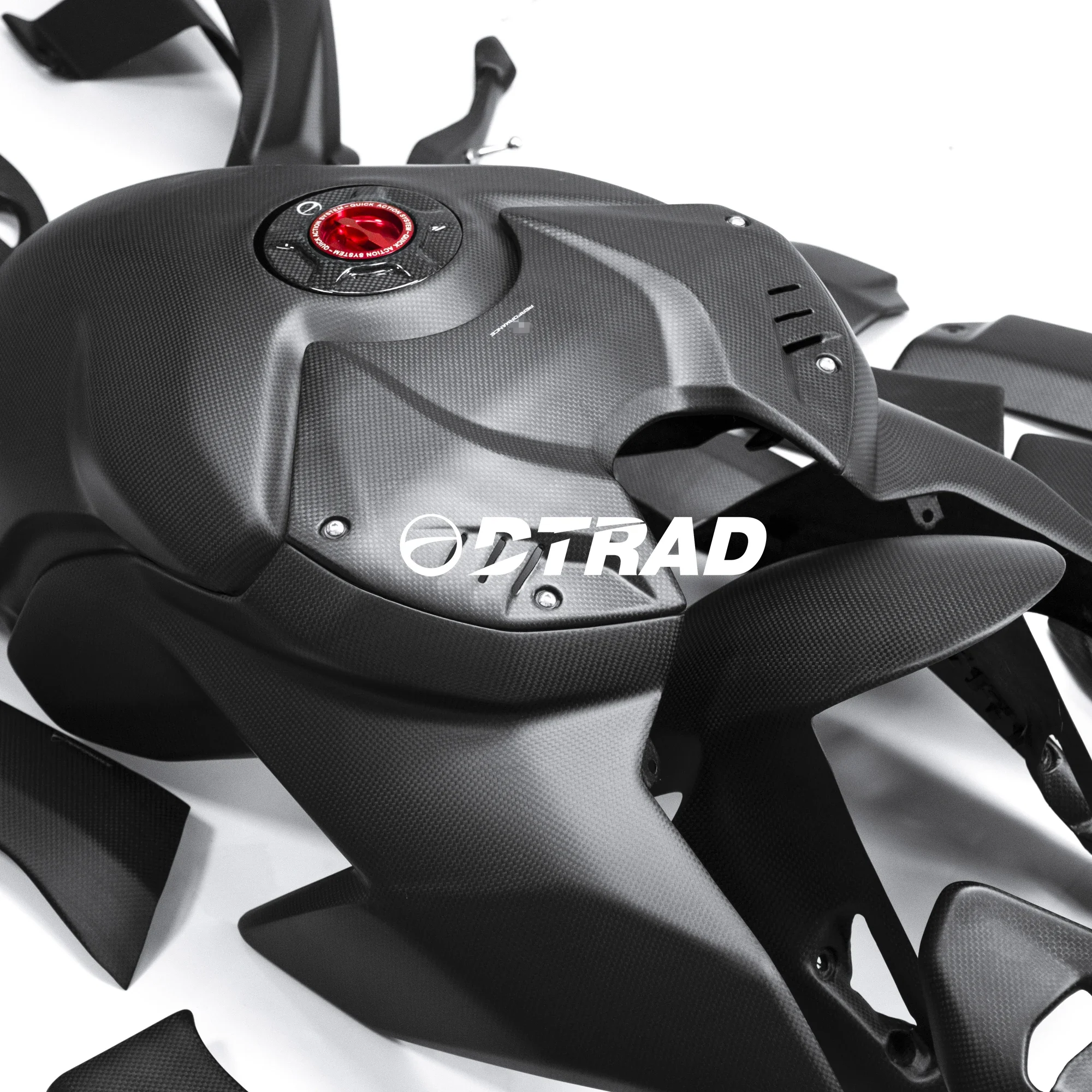 For DUCATI Streetfighter V4 V4S 2020 2021 2022 Carbon Fiber Matte Body & Frame Cover Full Fairing Kits Motorcycle Modified Parts