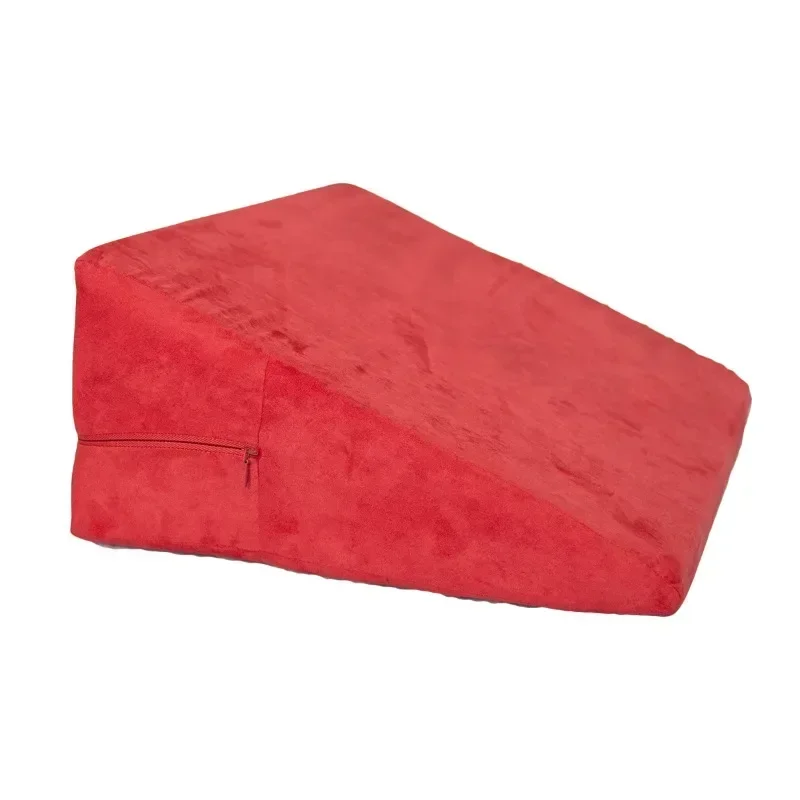 Intimate Positioning Pillow Microfiber Triangle Supportive Pillow Cushion Sponge Pillows Adult Cube Wedge Husband And Wife