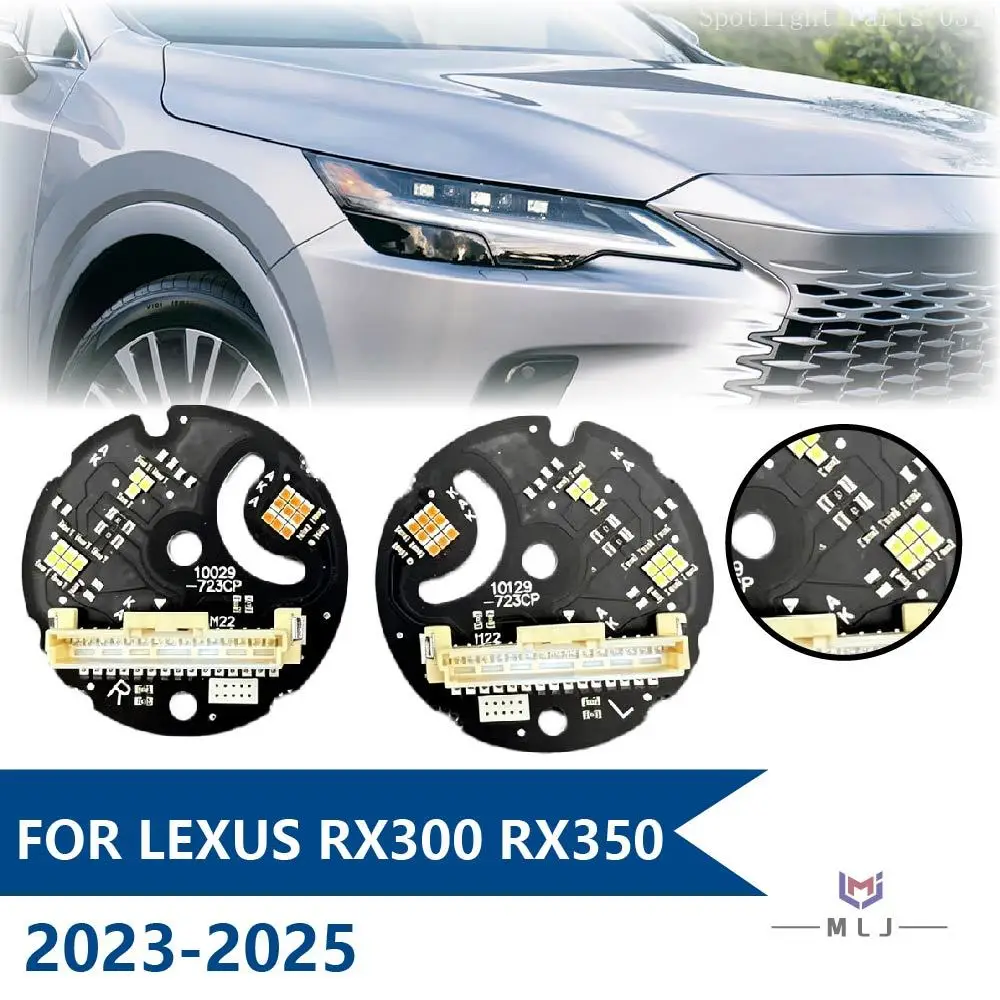 Fit For Lexus RX300 RX350 2023 2024 2025 LED DRL Light Source Boards Headlight Daytime Running Light PCB Chips Replacement Parts