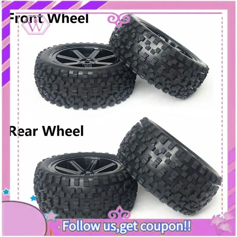 

Upgraded 8Pcs Large Tires Widening Tires Wheel For Wltoys 144001 144010 124019 124018 124017 12428 1/12 1/14 RC Car Upgrade Part