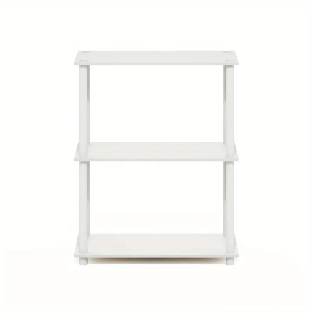 

Turn-N-Tube 3-уровневая компактная многофункциональная полка для выставки товаров, белый/белый