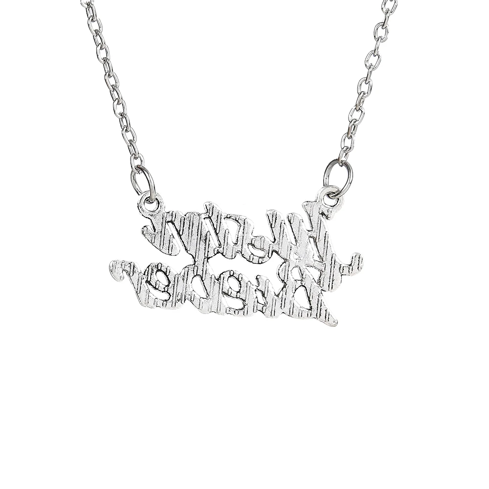 Fashion Retro Vintage Charm Justin Bieber Necklace For Men And Women Jewelry Gifts