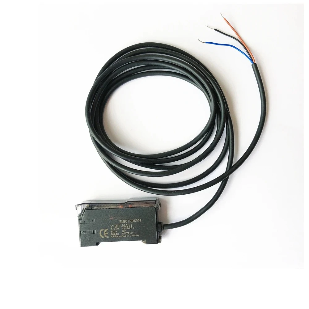 

Fiber Optic Optical Amplifier Sensor Photoelectric Switch NPN PNP YIBO-NA11 E3X-NA11 Optic Transparent NO NC Adjustable