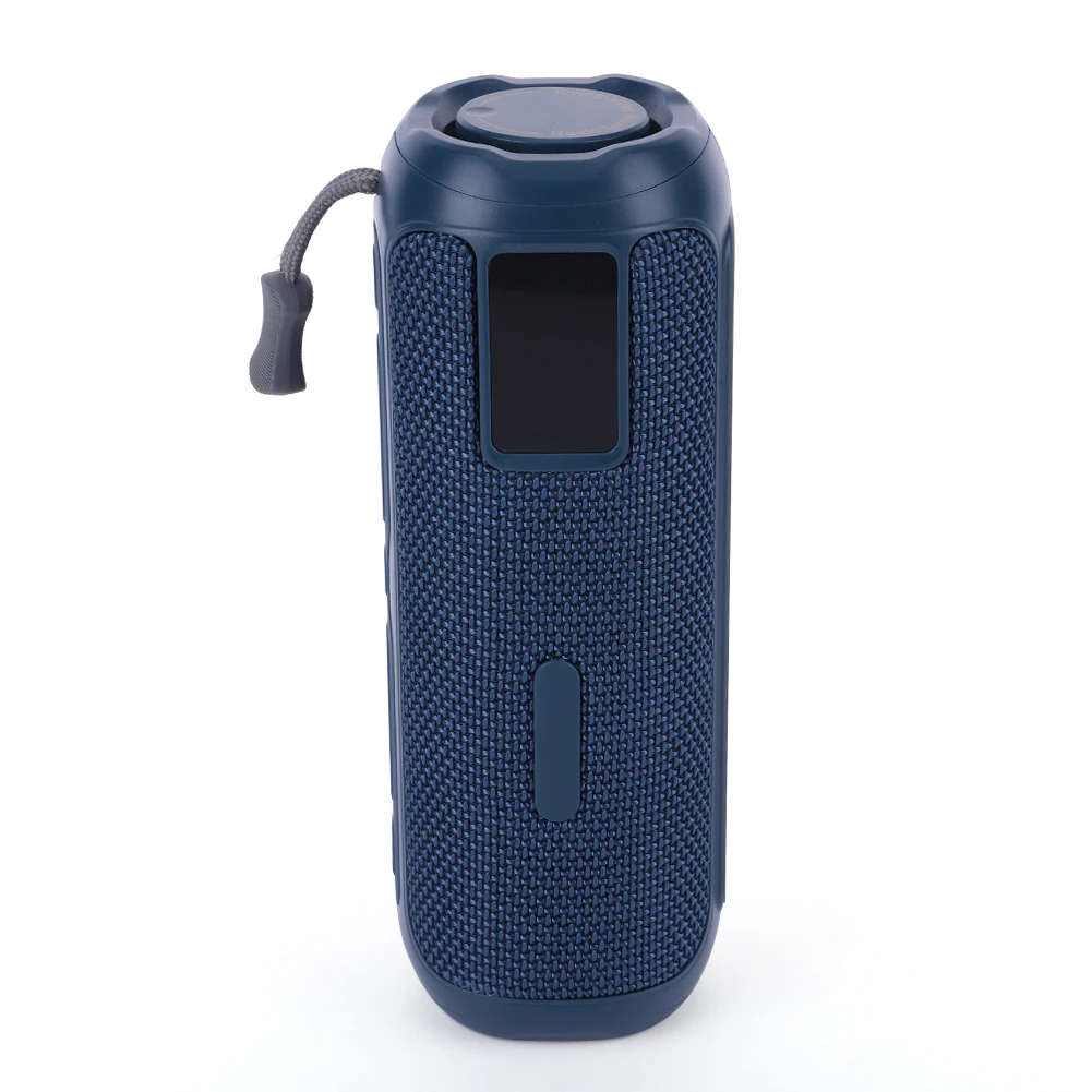 10W Bluetooth-Compatible Speaker with Card Insert AM FM Radio Wireless Speaker Tuning Knob for Home/Shower/Outdoor/Beach/Travel