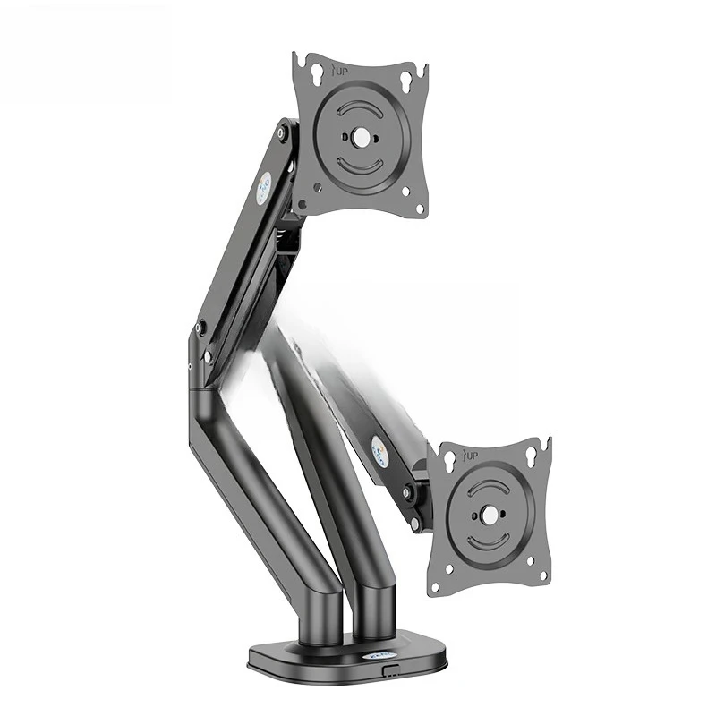 

Ds90-2 Dual RGB Monitor Stand Arm Lifter Desktop Mount Dual Arm Auxiliary Monitor Computer Arm 2 Monitor