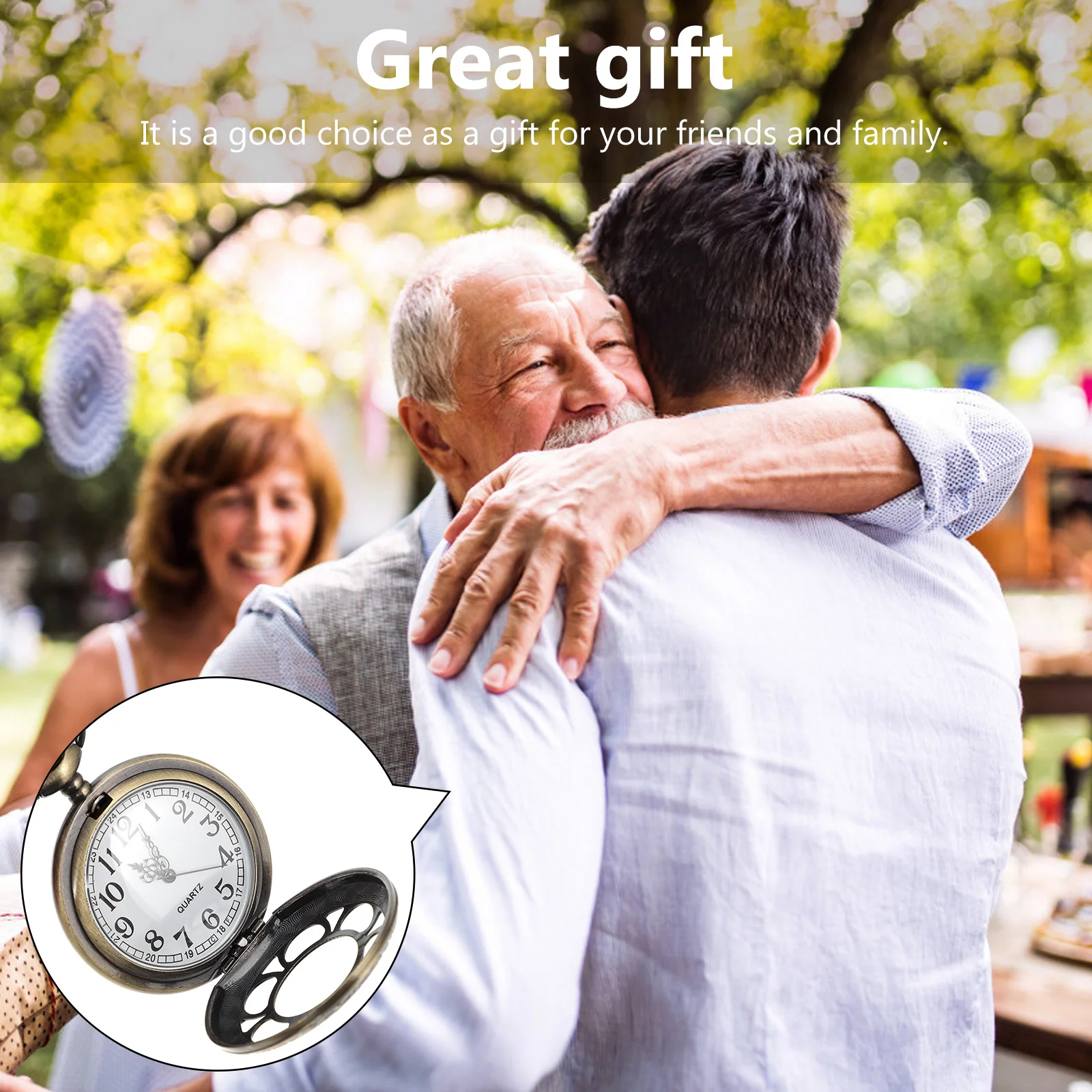 

1Pcs Roman Dial Pocket Watch Unique Hollow Vintage Cover Retro Flip Clamshell Chest Watch Lightweight Alloy Gift Timepiece