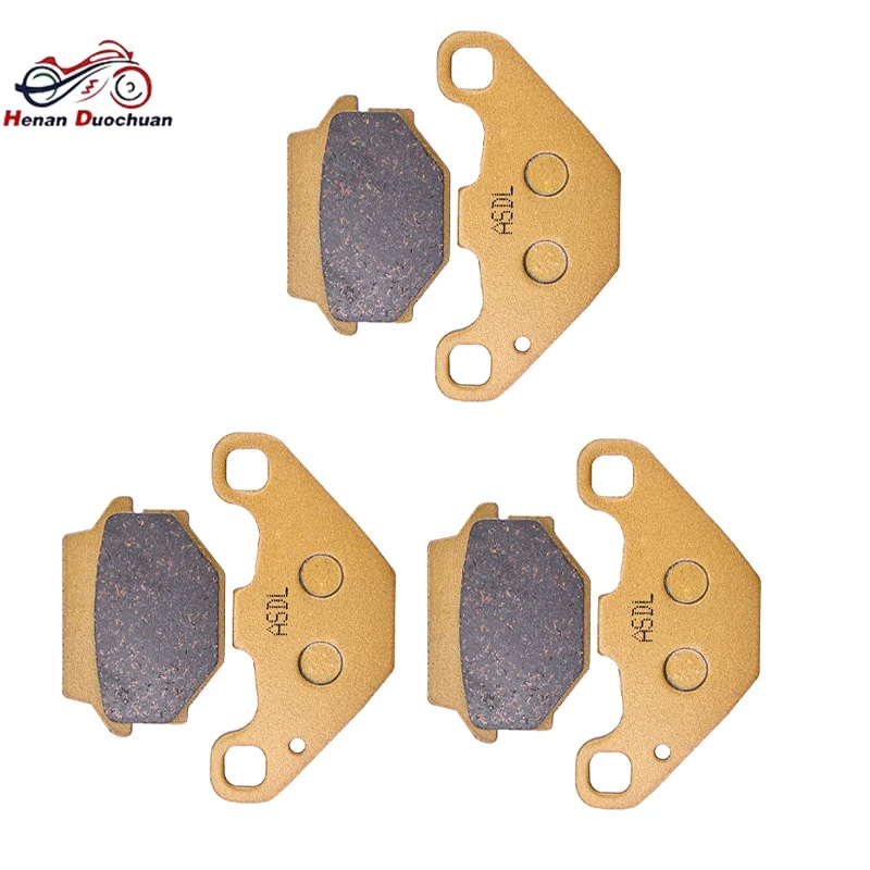 Front Rear Brake Pads For QUADZILLA QZ 200 250  250e 300e XLC Stinger Jow 300 QZ 450 RS Sport XLC 500 RL 300 Buggie 2015 2014