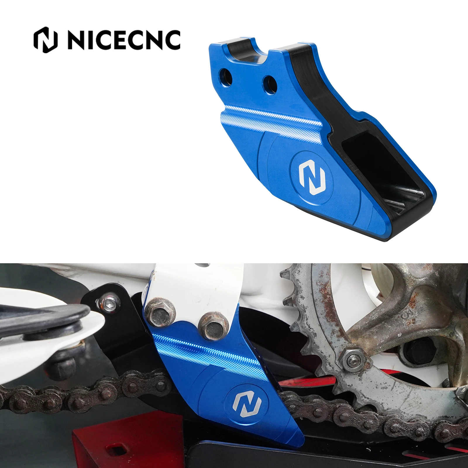 NICECNC ATV For Blaster 200 Chain Support Slider For Yamaha Blaster 200 YFS200 1988-2006 38W-22199-00-00