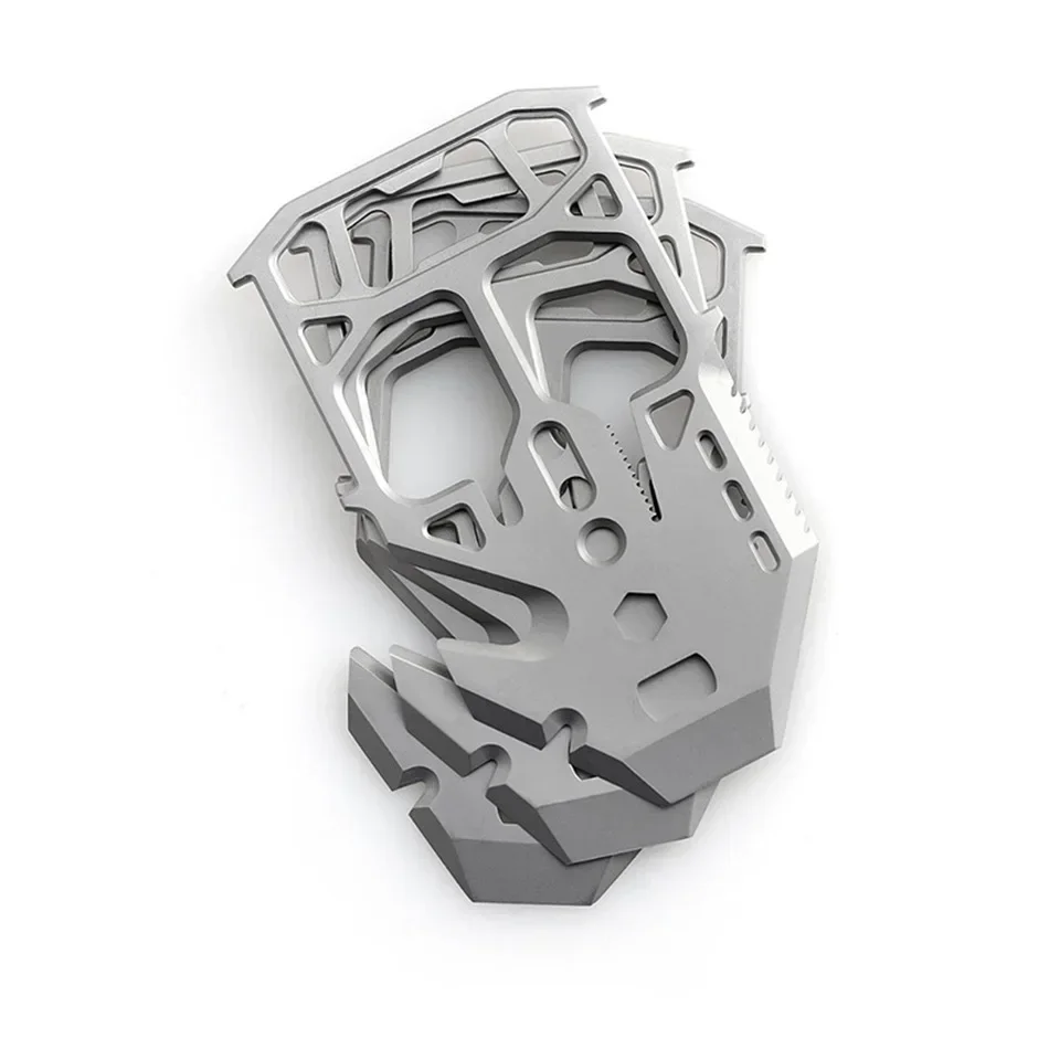 NEW EDC Stainless Steel Gadget Knife Outdoor Survival Multifunctional Tactical Tool Portable Self defense tools