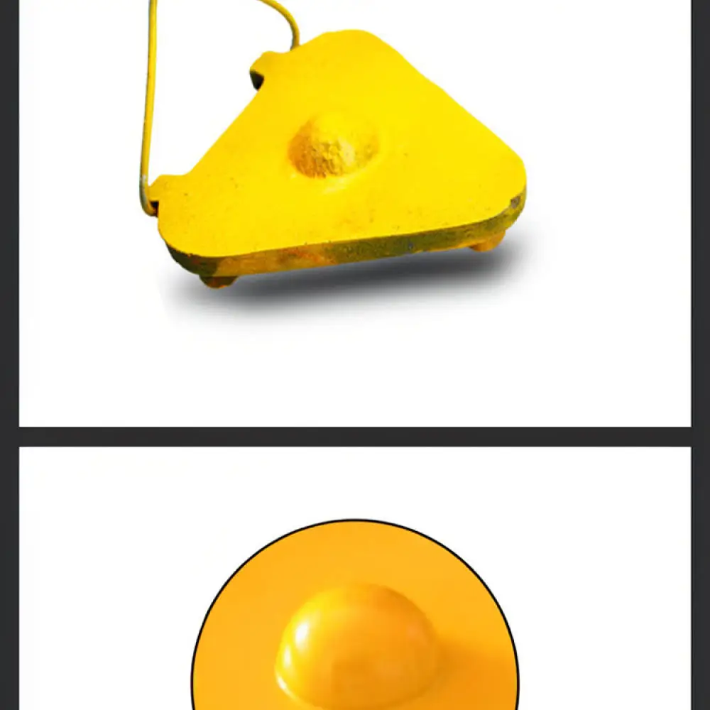 Heavy Duty Leveling Staff Base Plate Tripod Accessory For Settlement Observation Precise Land Surveying Tasks