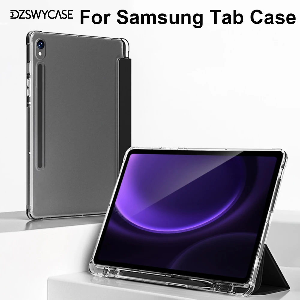 

Case For Samsung Tab S9 S10 11inch S10 Lite S10 FE S9fe 10.9in S9 S10 Plus 12.4 in Tab A9 A11 Plus 11" Cover With Pencil Holder