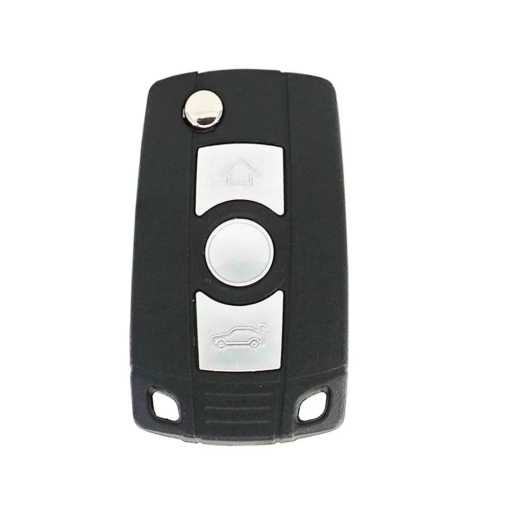 XNRKEY-carcasa de llave remota modificada para BMW, carcasa con 3 botones, para modelos E46, E36, E38, E39, E83, E53, Z3, Z4, X3, X5, 325i, Serie 3,