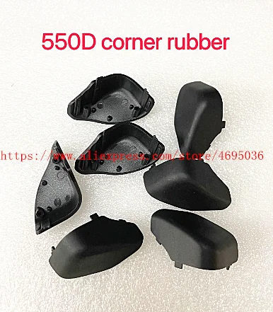 1PCS Copy Bottom Right Corner Rubber Skin Front Shell Cover Lid For Canon EOS 550D Rebel T2i Kiss X4 Digital Camera Repair Part