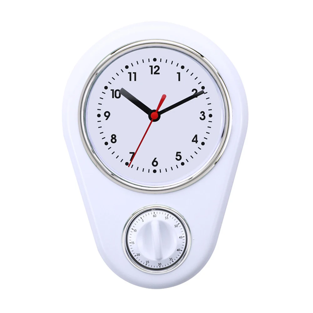 Quartz Kitchen Timer Wall Clock 9 Inch Multifunction Cooking Timer with Large Clear Display and Simple Controls