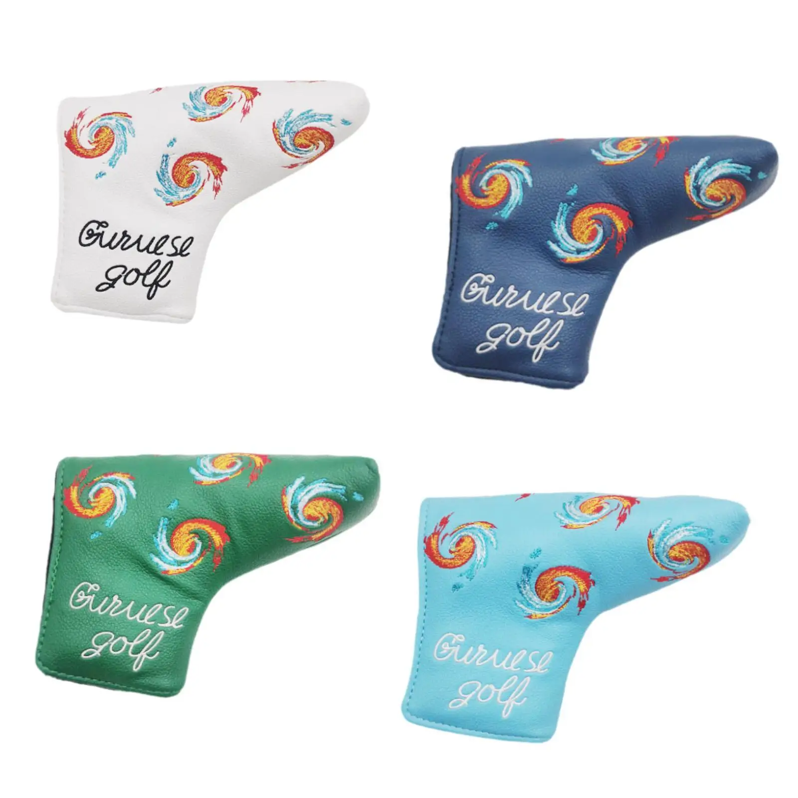 

Golf Putter Head Cover Protective Sleeve Plush Inner Lining Golf Accessories