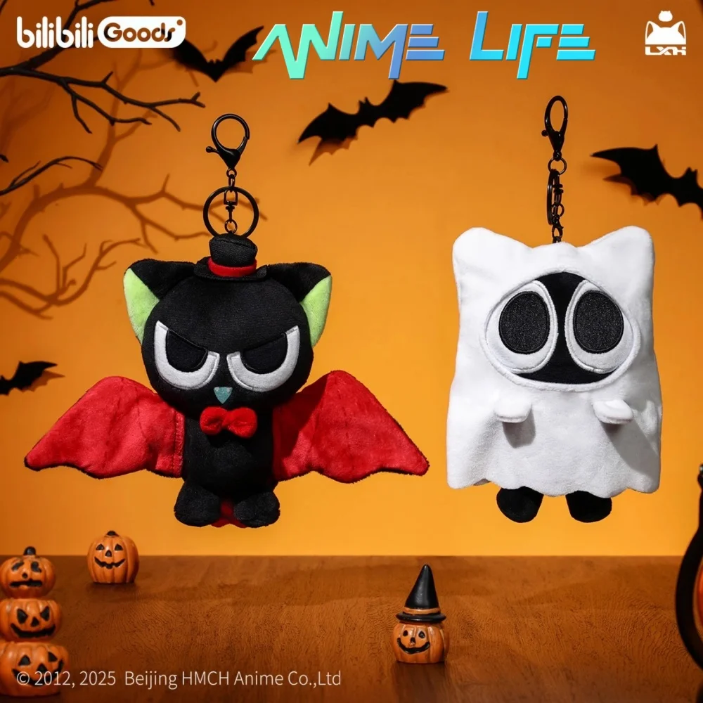 

Официальное аниме «Легенда о Hei» Луо СяоХей, плюшевая кукла-призрак вампира, игрушка, плюшевый брелок, подвеска, оригинальный мультяшный косплей
