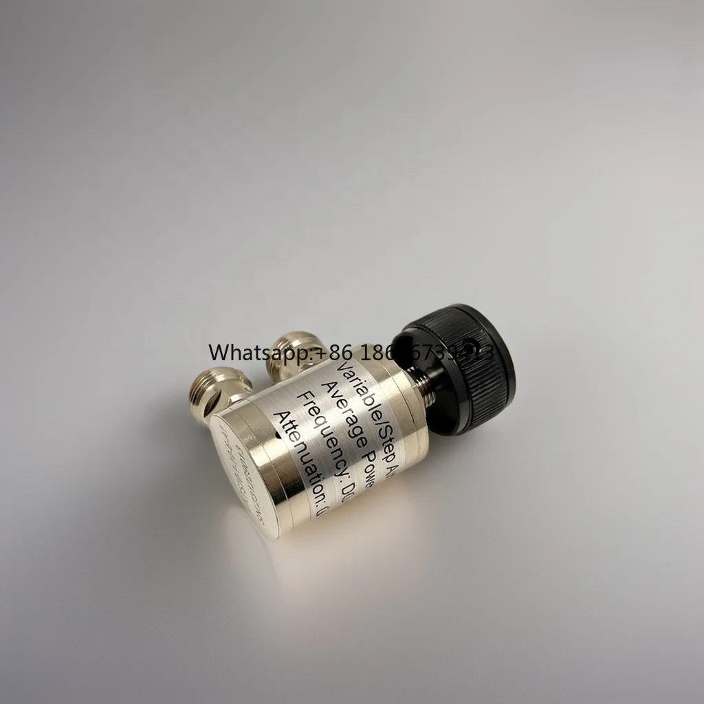 SMA-FF Rotary Step Adjustable 0-90db Attenuator Female-to-Female 2W 10W 6G 1dB  for Telecom Parts Step Variable Attenuator