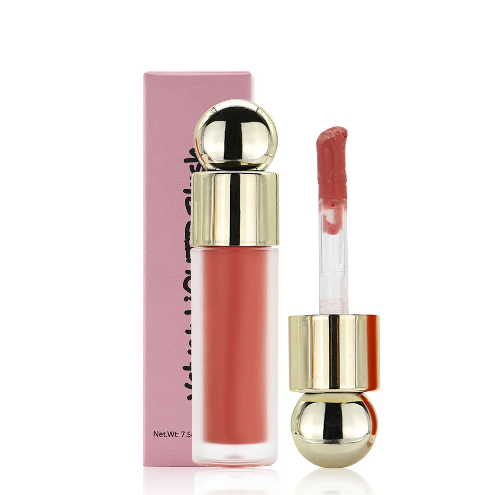 Colorete en barra en crema para cara, labio, mejillas, multiusos, hidratante, ligero, aspecto Natural, fácil de mezclar, uso todo el día, 2 uds.