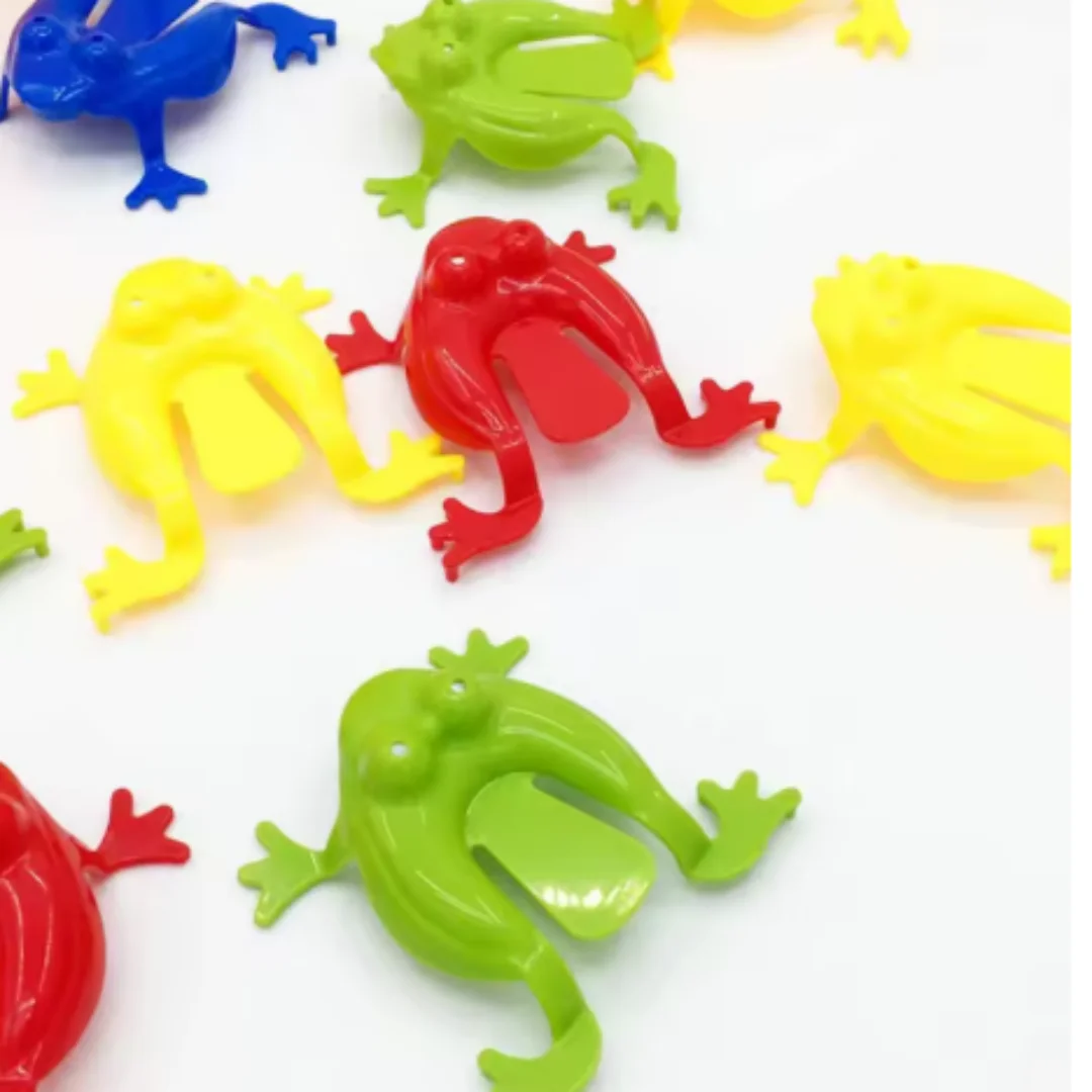 10-20Pcs Jumping Frog Bounce Fidget Toys For Kids Novelty Assorted Stress Reliever Toys For Children Birthday Gift Party Favor