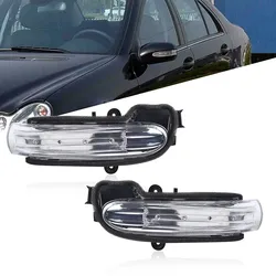 For Mercedes-Benz W203 2004 2005 2006 2007 LED Rear View Mirror Turn Signal Light Door Wing Rearview Rear View Mirror Lamp 12V