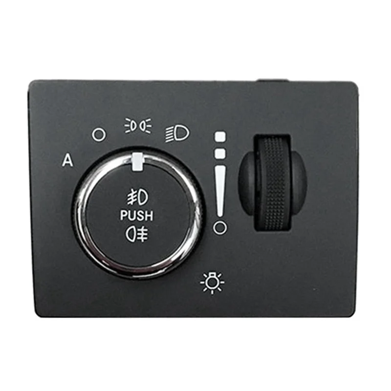 

Durable 1 Pcs Front And Rear Fog Light Switch Car Headlight Switch 68189157AA For Chrysler 300C Jeep Grand Cherokee 2014-2015