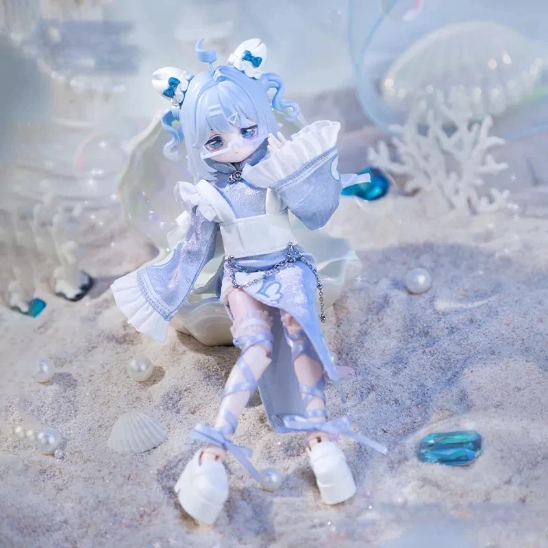 Mitian 2nd جيل المحيط جوهرة BJD دمية صندوق الغموض 1/8 مقياس عمل الشكل تحصيل نموذج اللعب هدية لجمع المشجعين #6