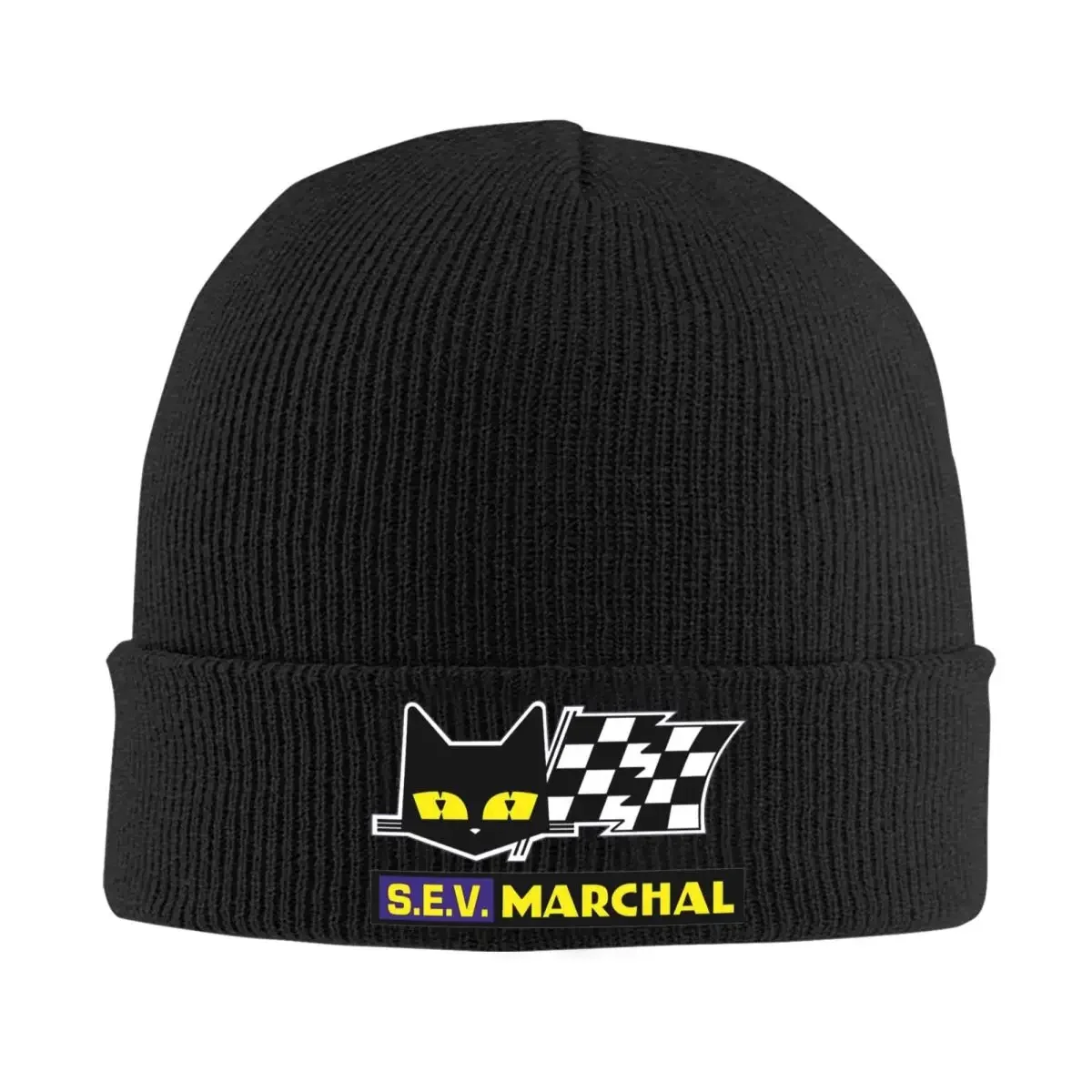 SEV Marchal Knitted Hat for Women Men Beanies Autumn Winter Hats Acrylic Motorsport Racing Drifting Crochet Cap