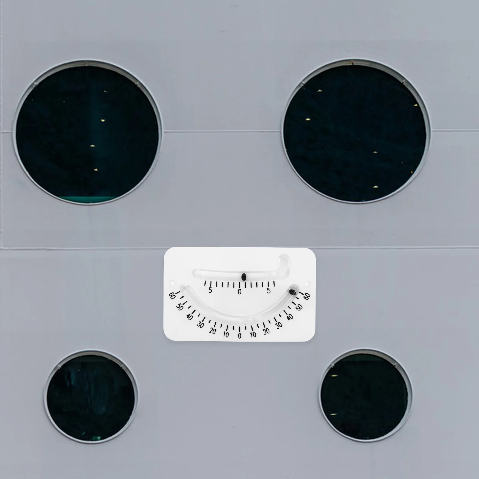 

Marine Clinometer Level Inclinometer Angle Finder for Boat Accurate Measurement and Leveling Durable Plastic Sailing Gear