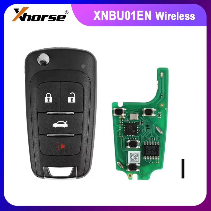 

1pcs Xhorse XNBU01EN VVDI Wireless Universal Remote Car Key for VVDI2 VVDI Key Tool for Chevrolet Buick