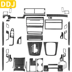 For Audi A4 S4 B7 2005 2006 2007 2008 Accessories Carbon Fiber Car Interior Console Gear Shift Panel Steering Wheel Sticker
