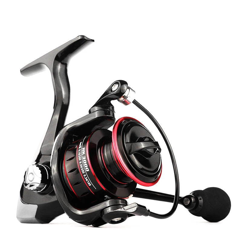 LINNHUE Fishing Reel 1000-7000 Spinning Reel Metal EVA Ball Grip Reel Fishing Metal Spool Fishing Reel