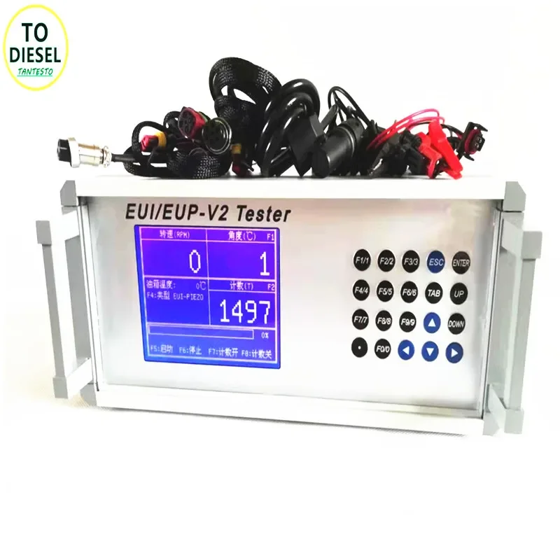 CRS300 Common Rail System Tester Comprehensive Diesel Fuel Pump Injector Tester,Support Control Counting Solenoid Valve