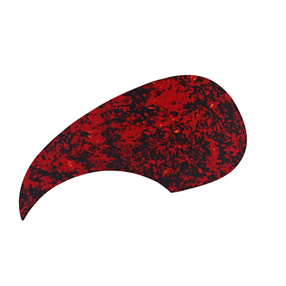 

1 pc Guitar Pickguard Self Adhesive Anti Plate Sticker Acoustic Guitar Accessories Red Thin Film Protection