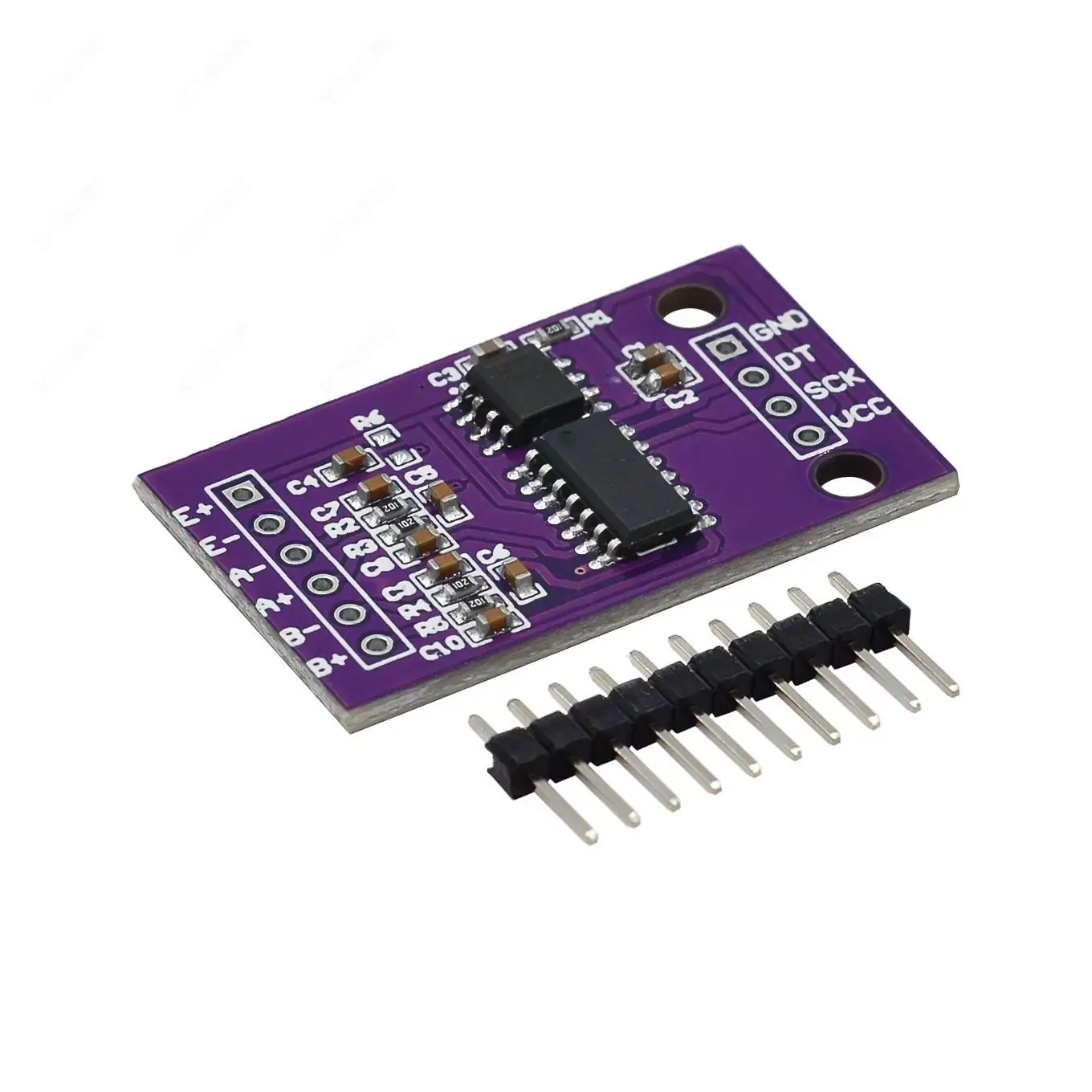 CS1238 24 bit ADC module Onboard TL431 external reference chip dual channel weighing sensing