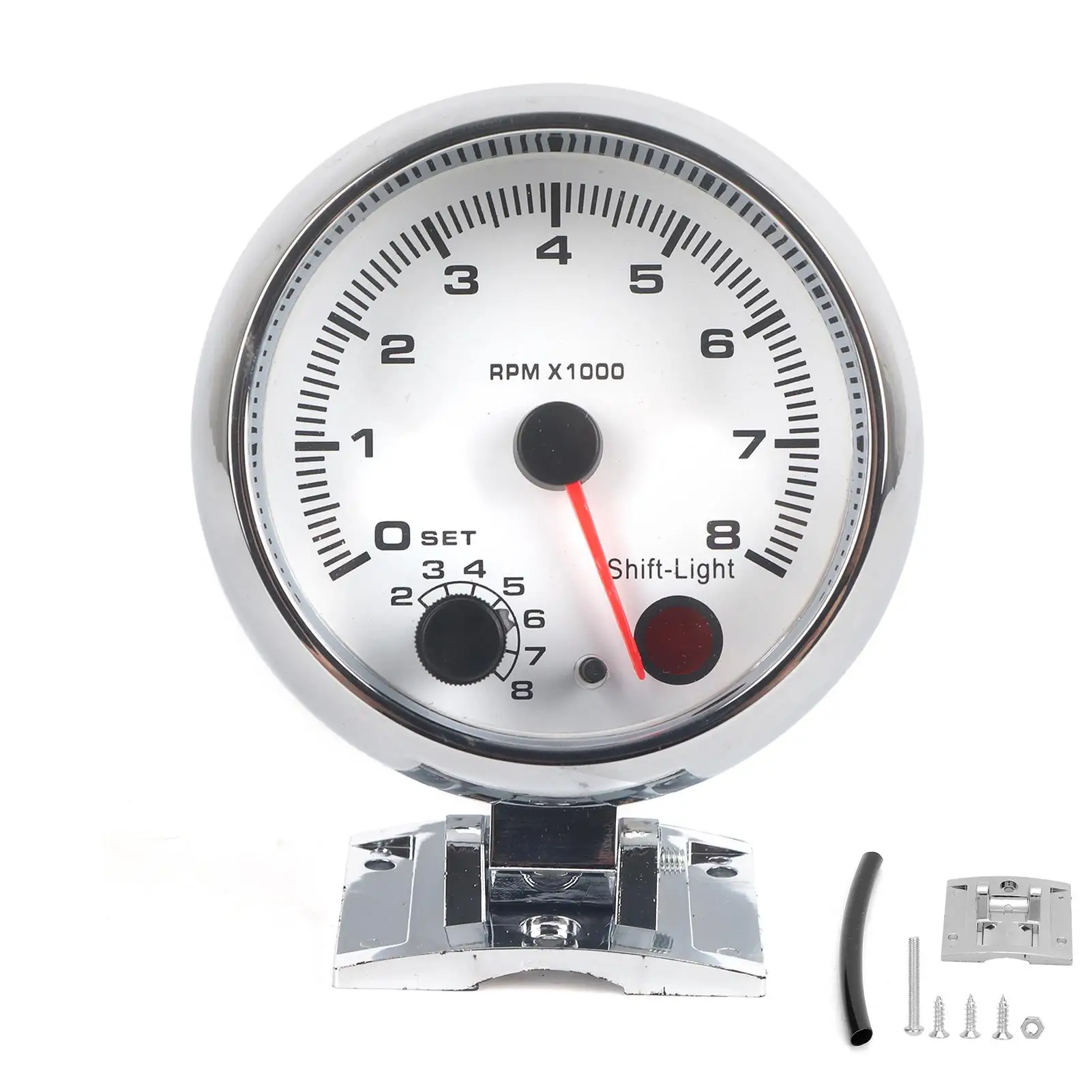 

Tachometer Chrome Bracket Metal for car Tachometer for maintenance Workers for car