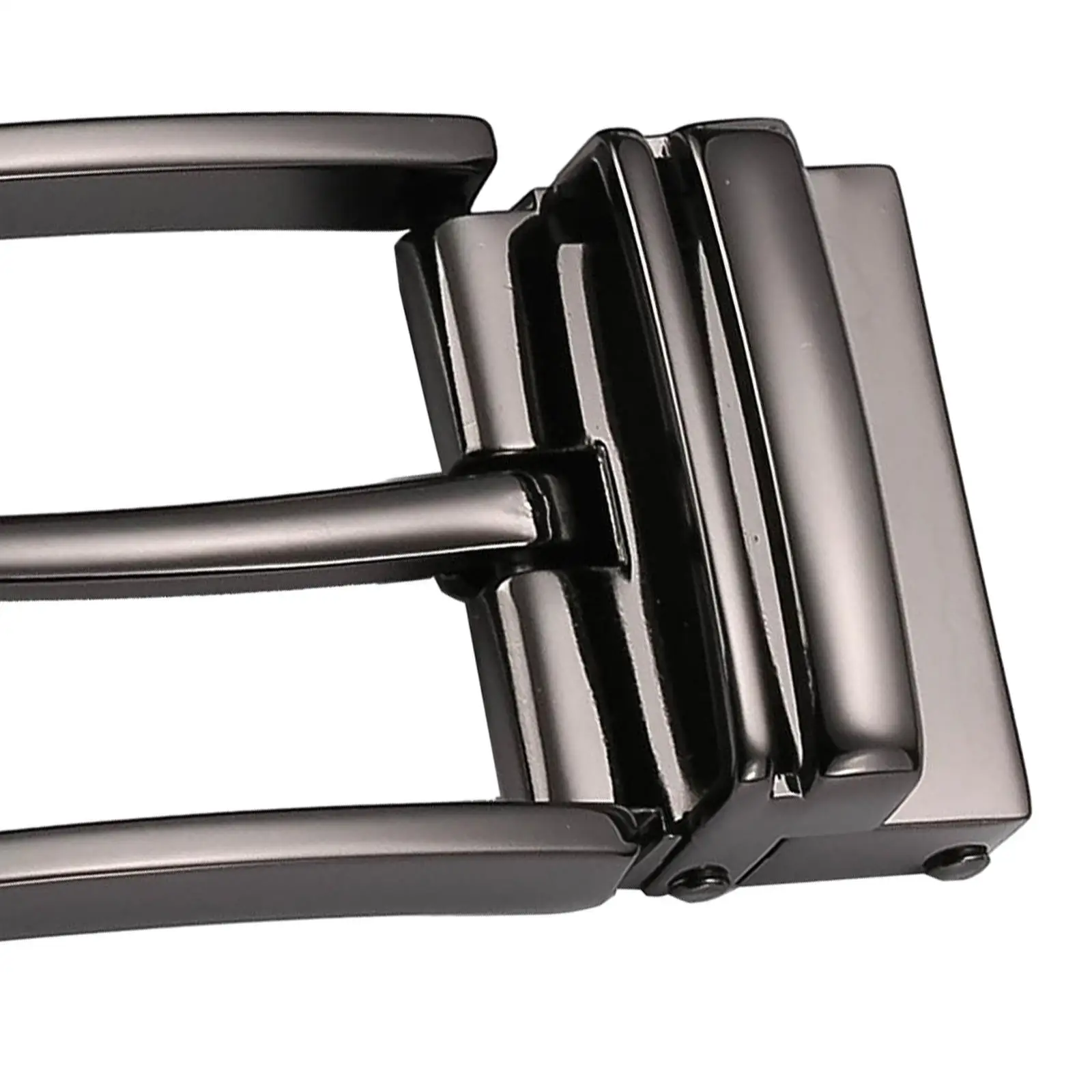 

Metal Belt Buckle Classic Reversible for Leather Strap Rectangle Pin Buckle