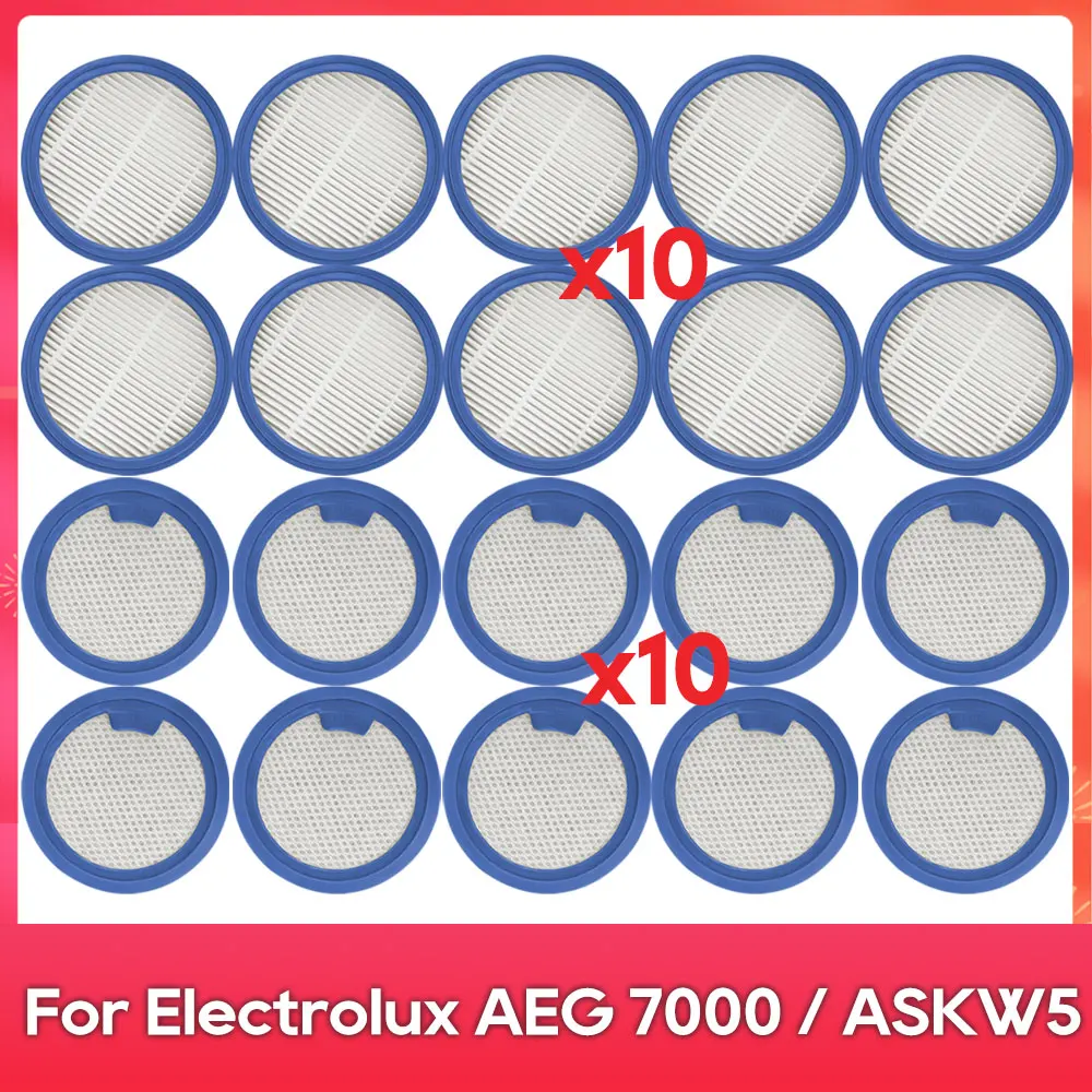 Подходит для (Electrolux AEG 7000 / ASKW5 / EP71UB14DB / EP71AB14UG / EP71HB14SH) Часть Предмоторные Фильтры и Комплект Гигиенического Фильтра