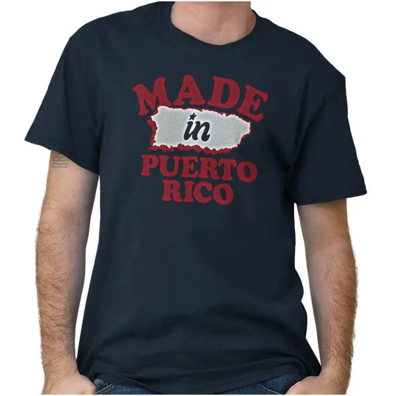 

Made In Puerto Rico National Island Pride Adult Short Sleeve Crewneck Tee