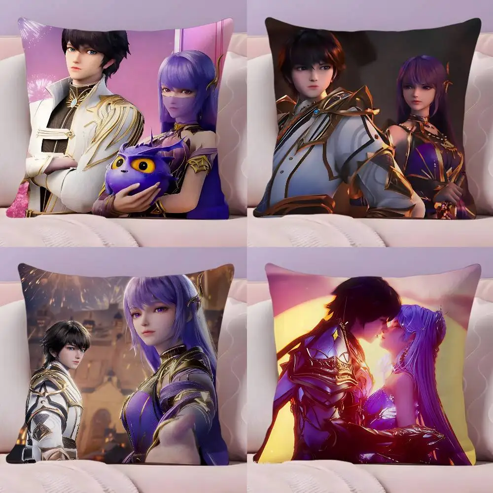 

Anime T-Throne of Seal Pillow Case Pillowcase Ultra Soft Skin Friendly Fabric Cloud Like Comfort & Concealed Zipper