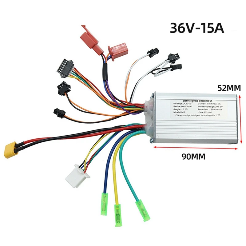 36V 15A motore Controller Brushless + Kit acceleratore per Xiaomi Scooter elettrico regolatore di velocità parti Scooter accessori