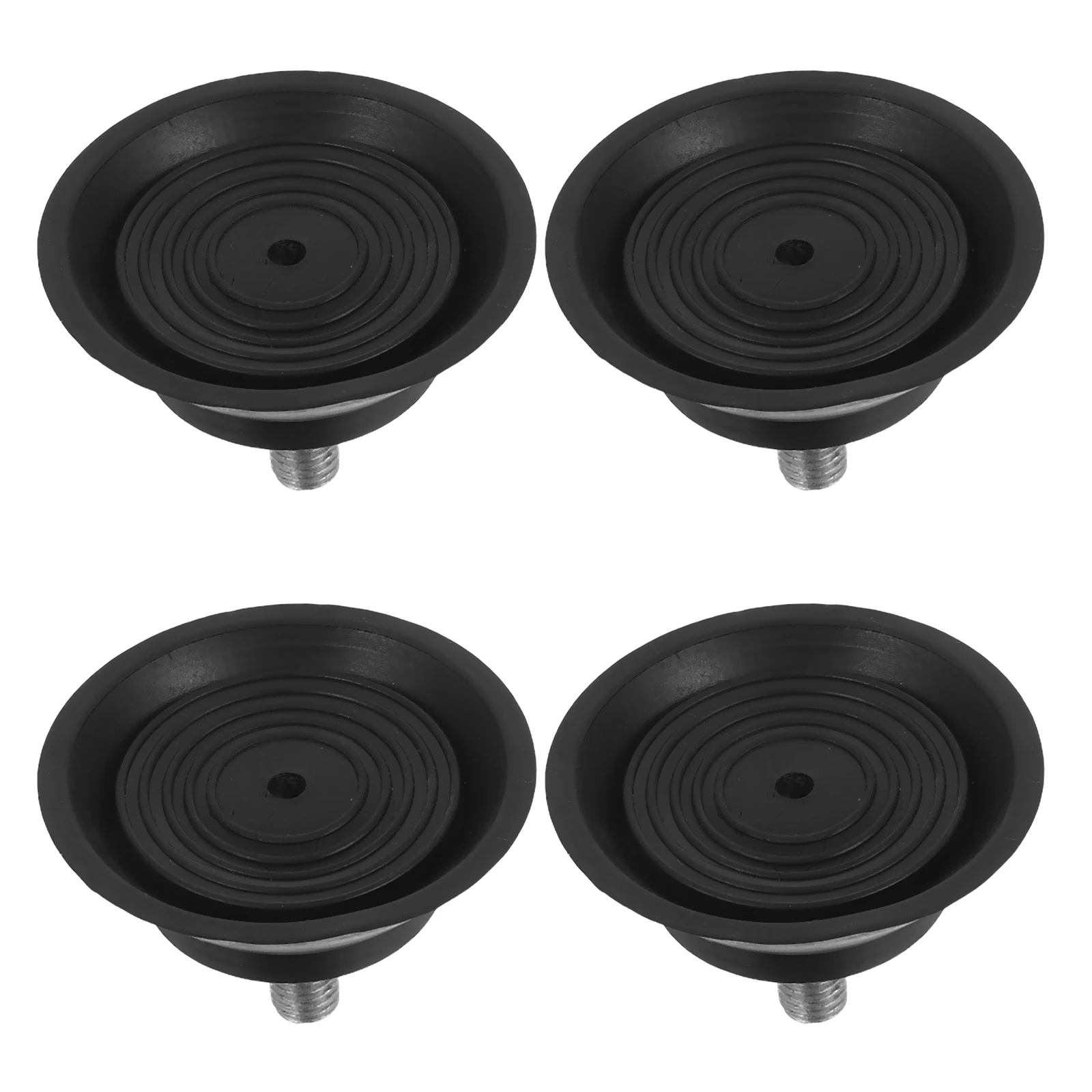 

4 Pcs Fitness Equipment Foot Pads Treadmill Noise Reduction Mat Bike Floor Protector Non Slip Adjustable Leveling Vibration