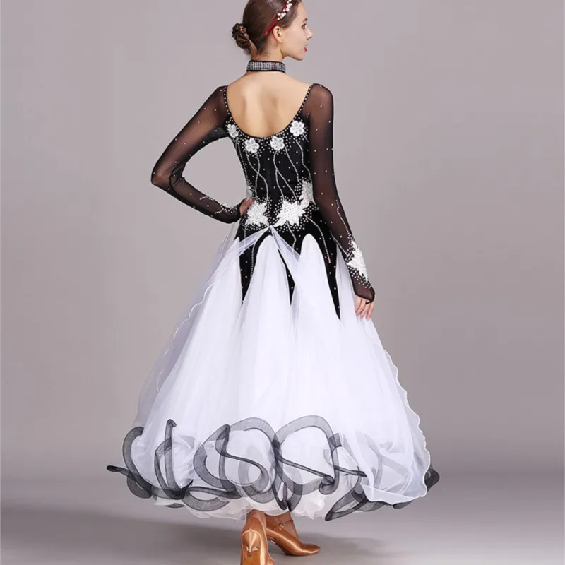 Hot Sale Women Adult Competition International Standard Ballroom Dance Dress