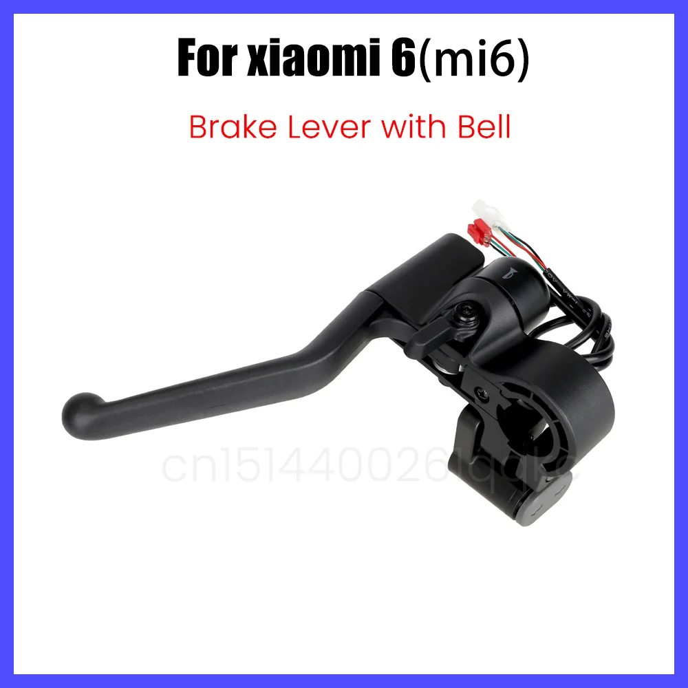 

Рычаг тормоза с кнопкой звонка и поворотников для электросамоката Xiaomi 6 Mi6, ручка тормоза, переключатель света, запчасти